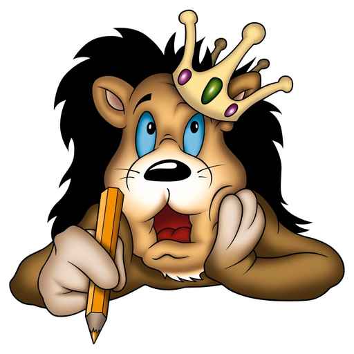 Carte anniversaire lion pour souhaiter un anniversaire enfant