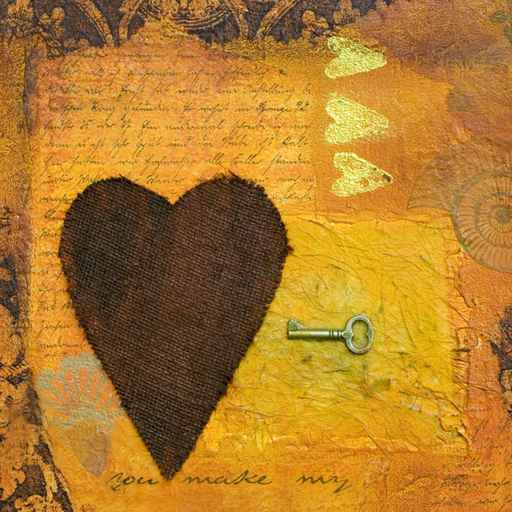 Carte gratuite clé de mon coeur - Carte à partager ou à envoyer gratuitement