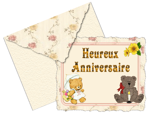 Carte d'anniversaire - heureux anniversaire !