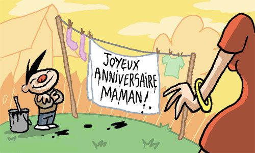 Carte joyeux anniversaire drôle