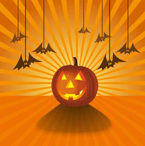 Carte joyeux Halloween, carte virtuelle d'Halloween