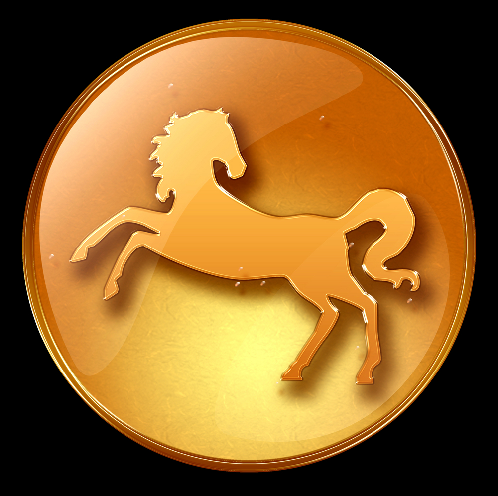 Ecarte cheval - Signe chinois cheval