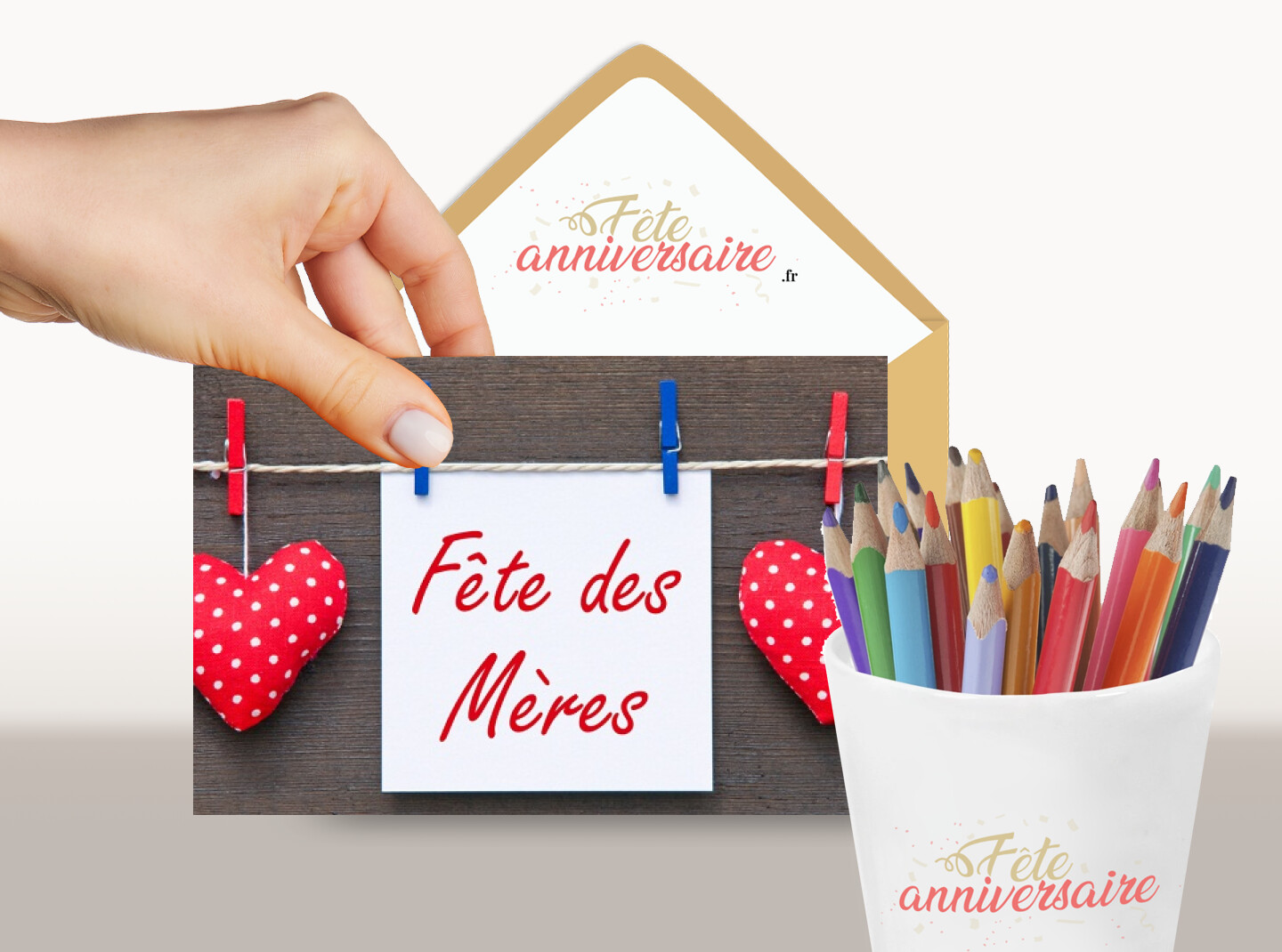 Carte Fête des mères ! - Carte virtuelle pour souhaiter un bonne fête