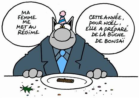 Carte virtuelle de Noël humoristique - Geluck