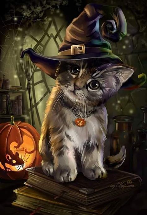 Joyeux Halloween mon petit Chat !