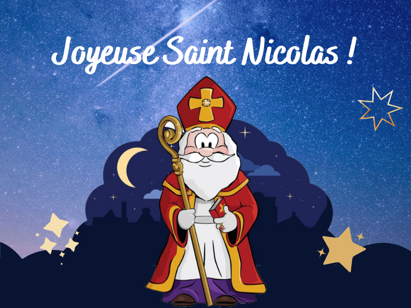 On te souhaite une bonne saint Nicolas