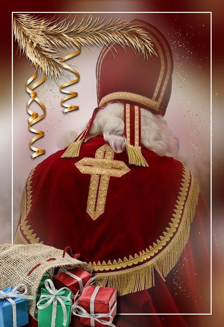 Belle carte pour souhaiter la saint Nicolas