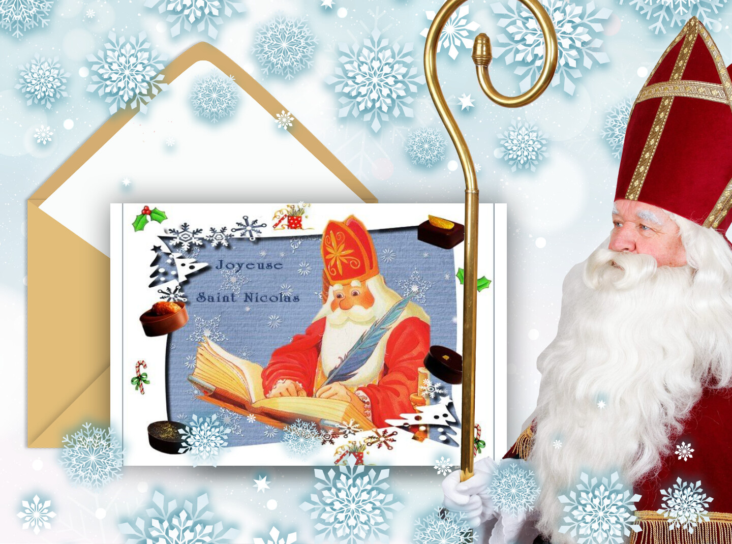 Carte gratuite pour saint Nicolas