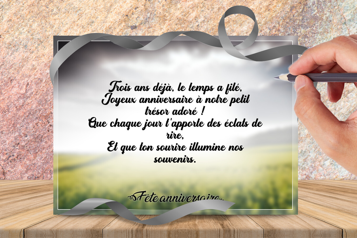 Texte anniversaire 3 ans comment souhaiter un anniversaire 3 ans ?