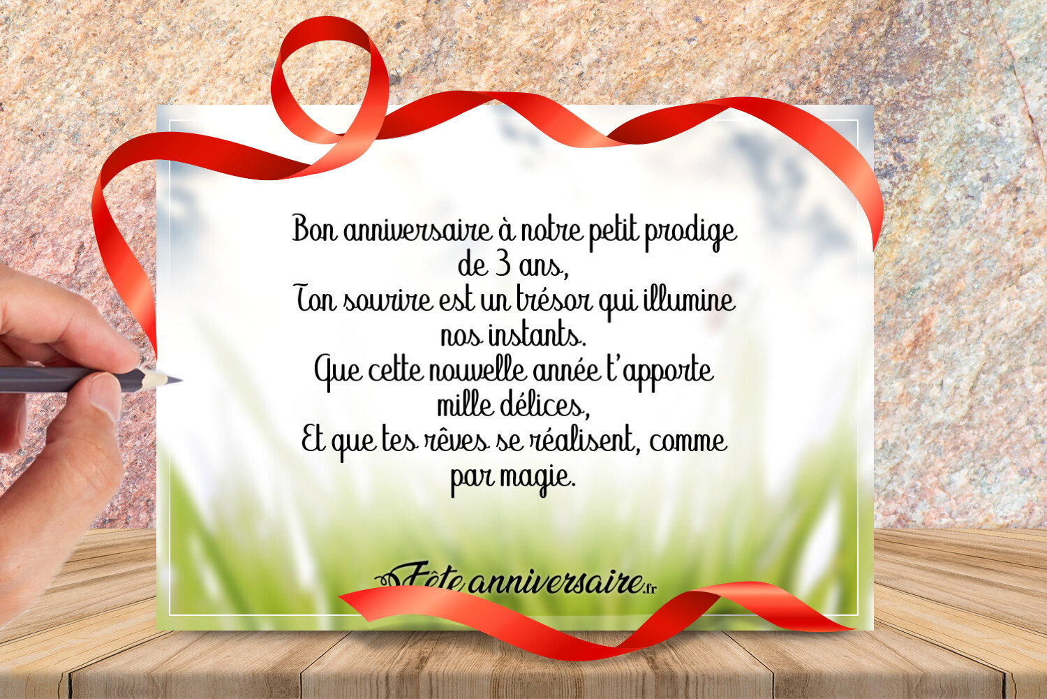 Texte anniversaire 3 ans joyeux anniversaire 3 ans : textes et messages uniques !