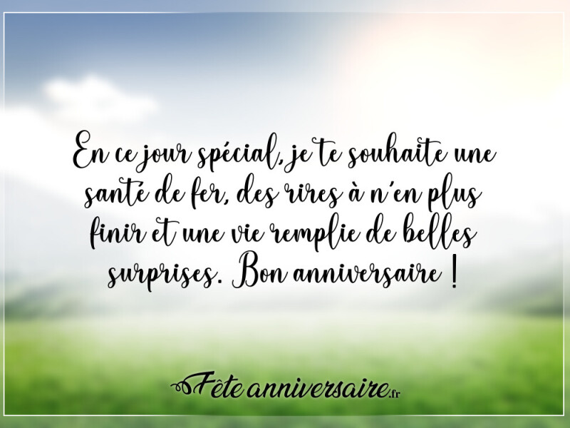 30 idées de beaux textes d'anniversaire anniversaire surprise !