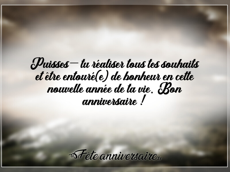 30 idées de beaux textes d'anniversaire beaucoup de bonheur !