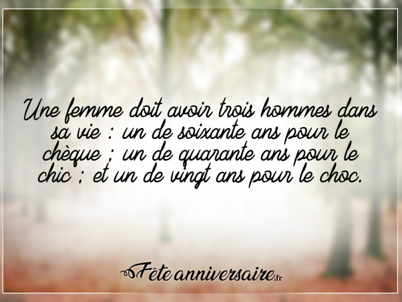 Citation citation pour souhaiter les 60 ans