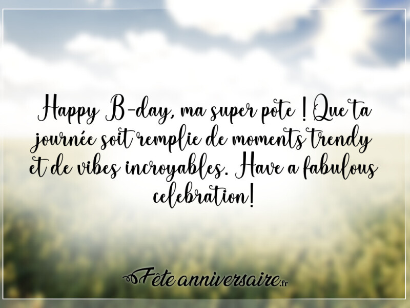 Message d'anniversaire sympa message anniversaire sympa pour une amie