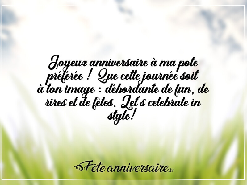 Message d'anniversaire sympa texte anniversaire sympa