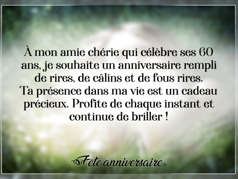 Texte anniversaire 60 ans texte anniversaire 60 ans amical femme