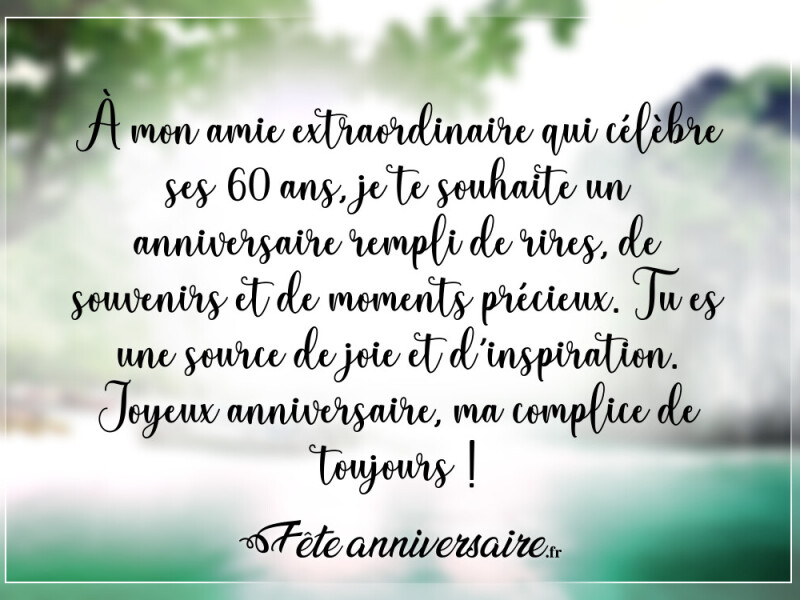 Texte anniversaire 60 ans texte anniversaire 60 ans amie