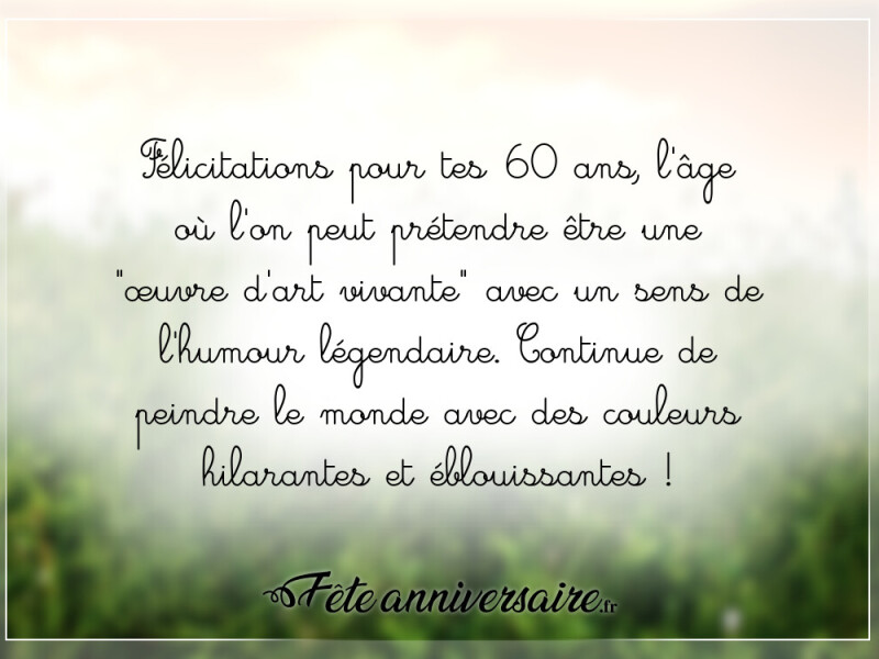 Texte anniversaire 60 ans texte anniversaire 60 ans humour homme