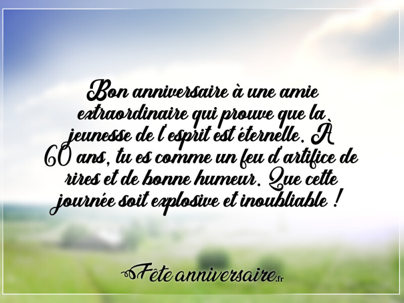 Texte anniversaire 60 ans texte anniversaire 60 ans meilleure amie