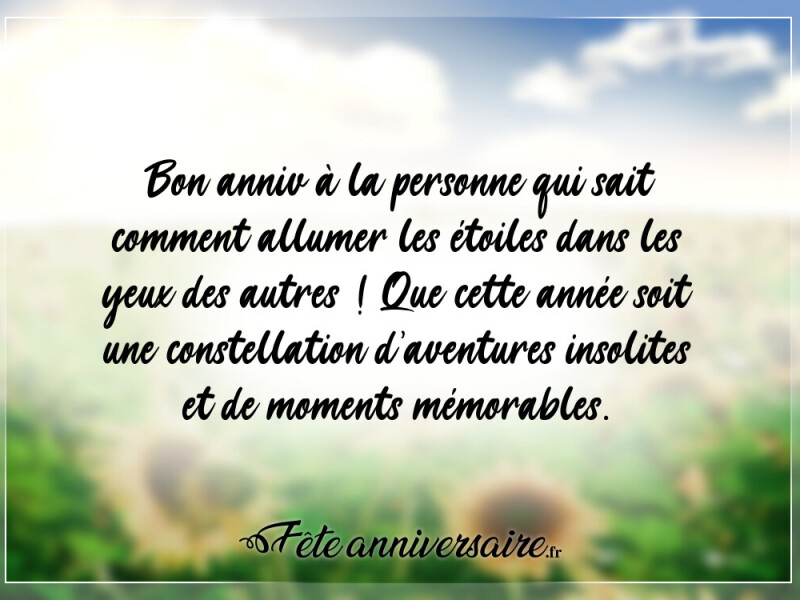 Texte anniversaire court et original joyeux anniversaire court et simple
