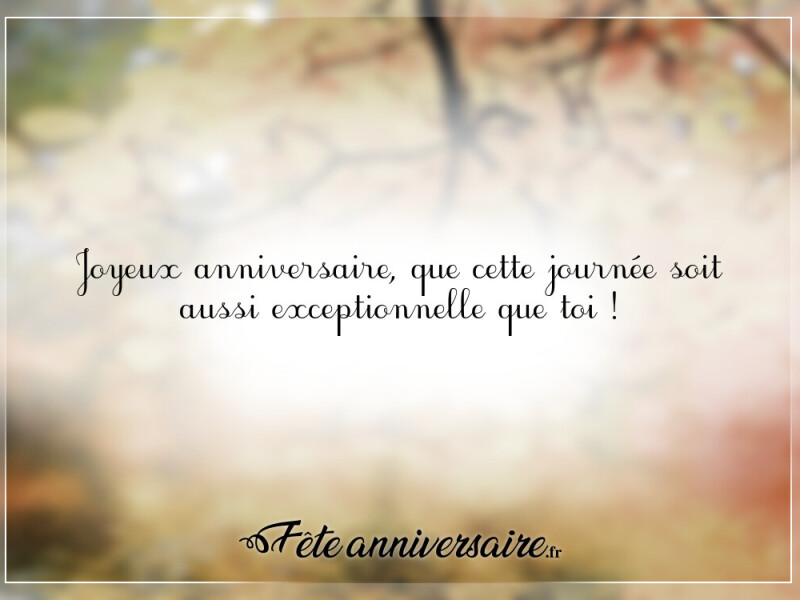 Texte anniversaire court et original message anniversaire court et original