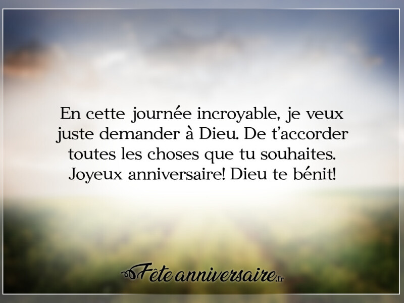 Texte anniversaire Maman joyeux anniversaire! dieu te bénit!