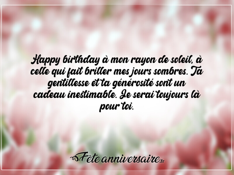 Texte anniversaire touchant amie joyeux anniversaire touchant mon amie