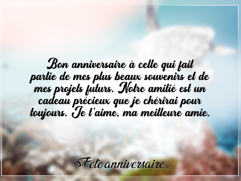Texte anniversaire touchant amie texte très touchant pour mon amie