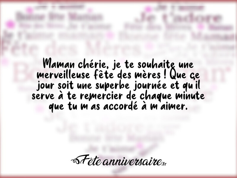 Texte de fête pour te remercier !