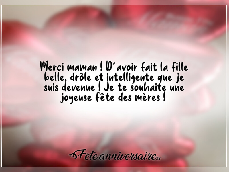 Texte de fête texte de fête des mères humoristique