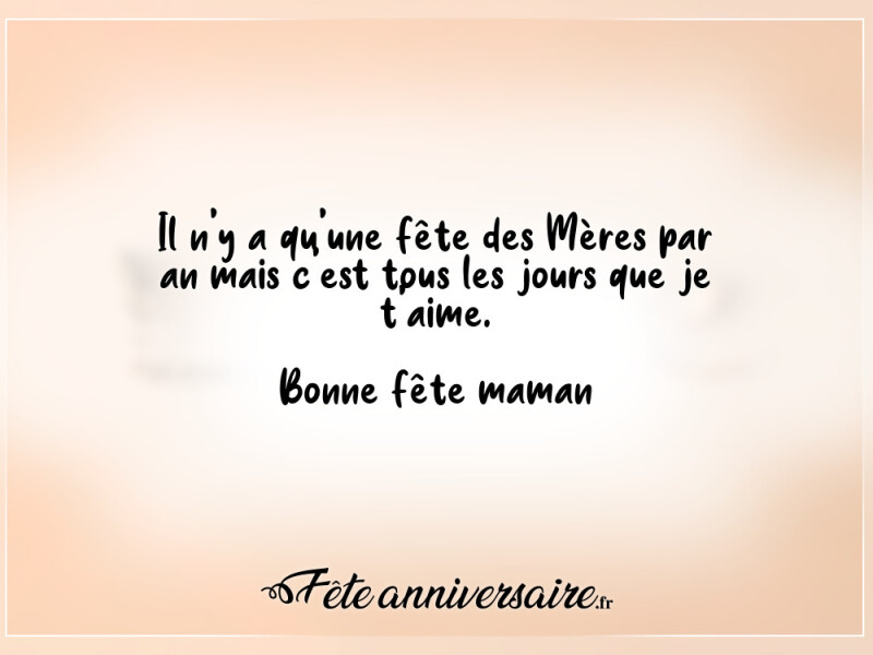 Texte de fête tous les jours c'est ta fête