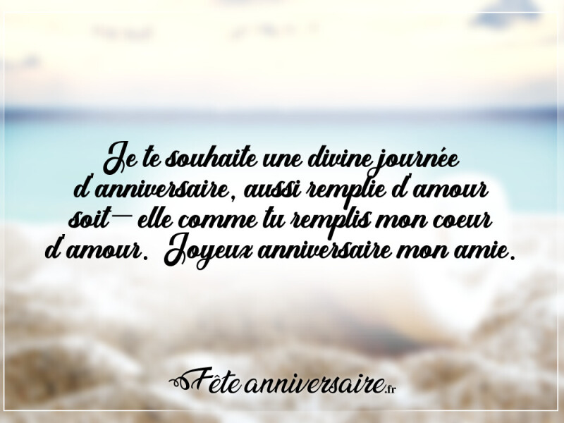 Texte anniversaire touchant amie message touchant amie