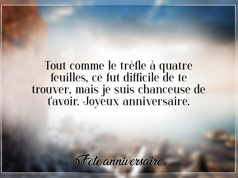 Texte anniversaire touchant amie message touchant pour mon amie