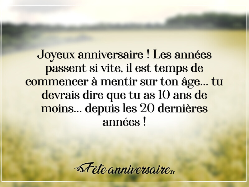 Texte anniversaire humour texte anniversaire humour noir