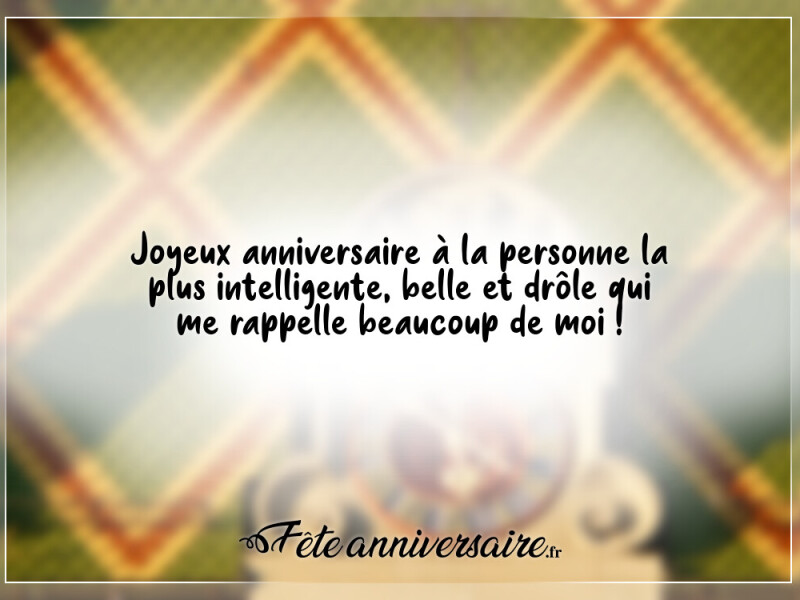 Texte anniversaire humour narcissisme