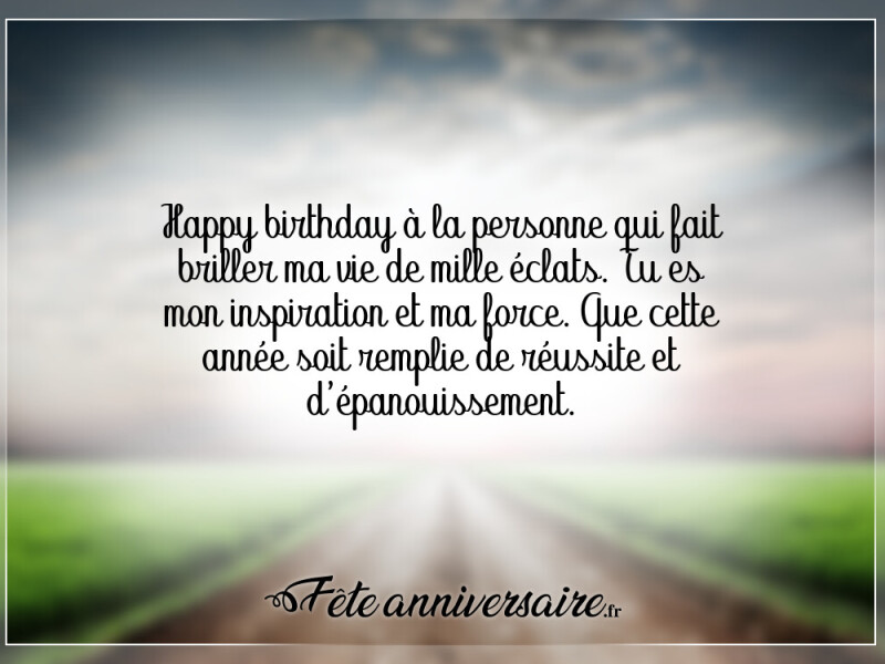 Texte anniversaire touchant texte anniversaire très touchant